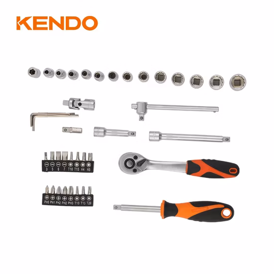 Kendo 42-teiliges professionelles Autoreparatur-Werkzeugset für den Haushalt mit BMC-Box, Werkzeugset Mechaniker