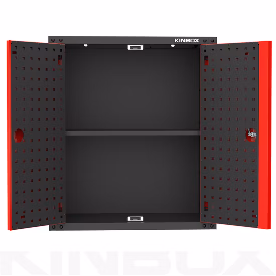 Kinbox 13-teiliger Roller-Garage-Möbel-Aufbewahrungs-Werkzeugschrank
